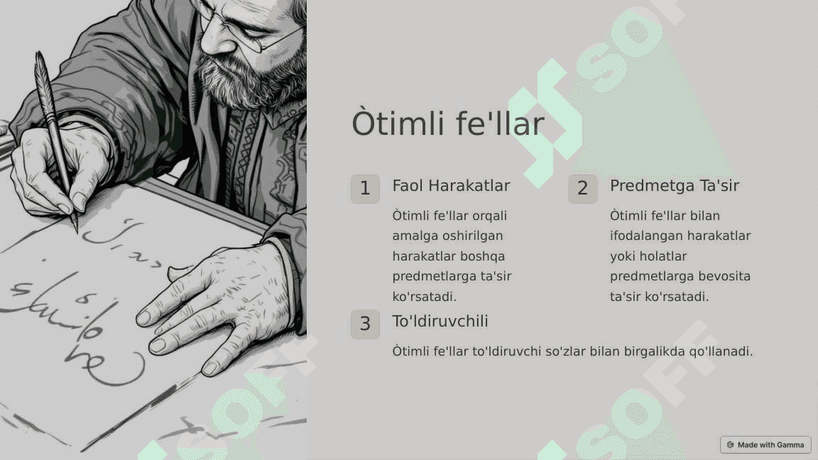 Fel so'z turkumi 3