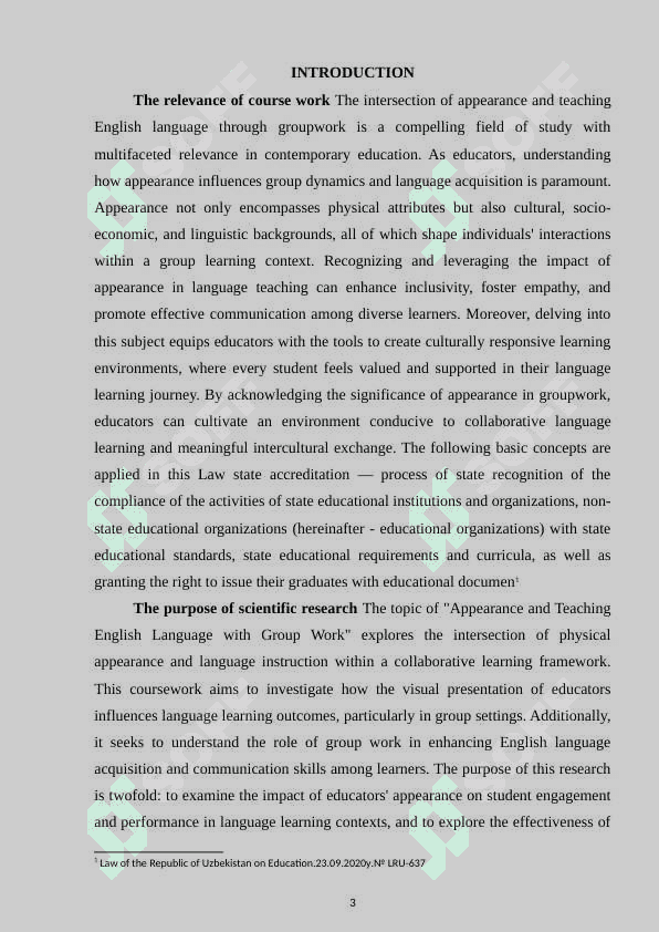Teaching English language with Groupworking 3