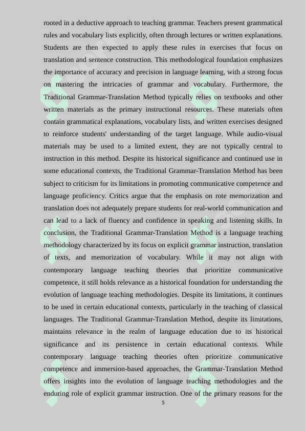 Stages of development of foreign language teaching methodology 5