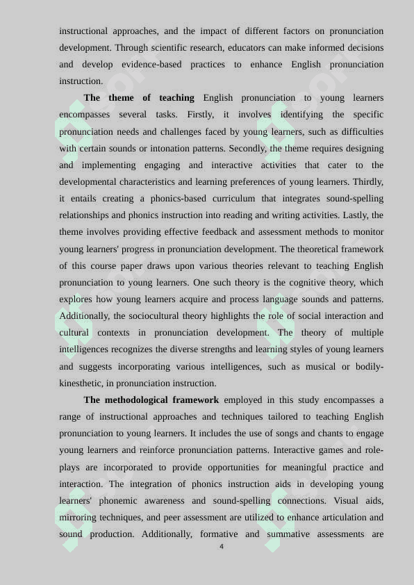 To The Young Learners  To Teach The English Pronunciation 4