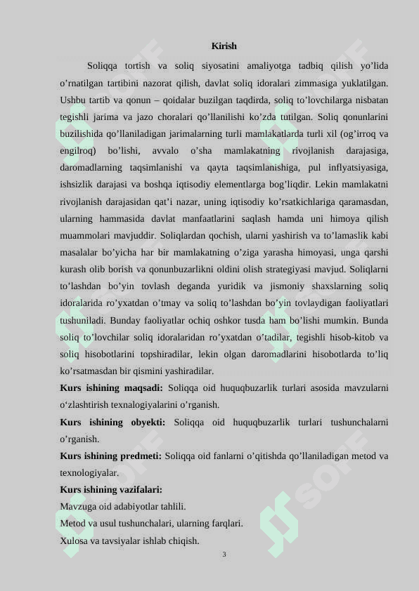 Soliqqa oid huquqbuzarlik turlari 3