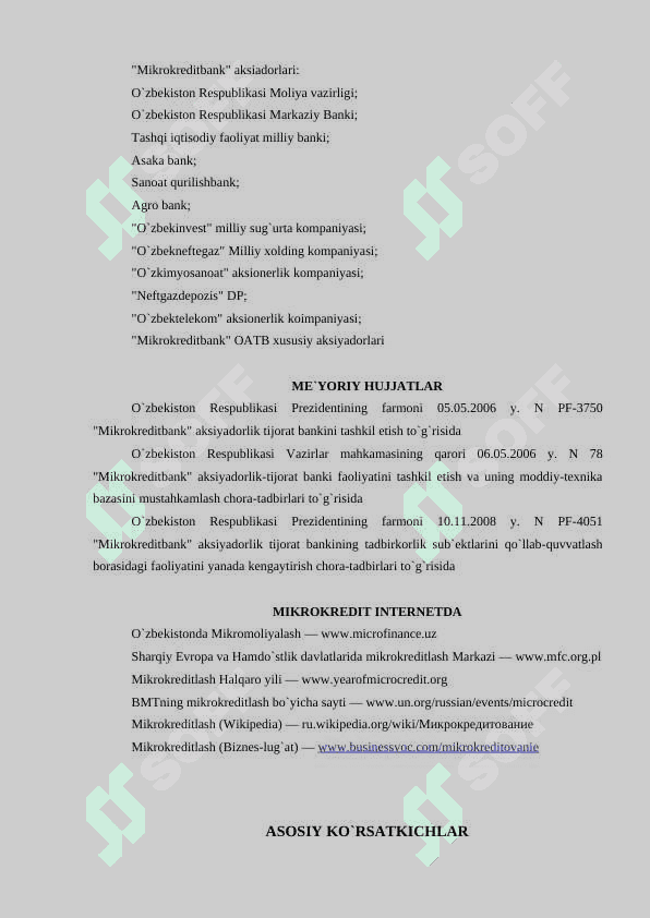Amaliyot hisoboti bank 8