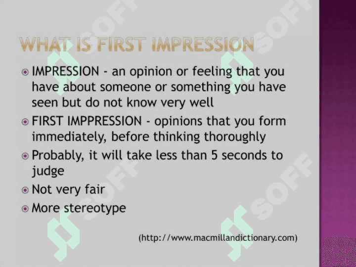 First impressions. Meeting a new place and new people 4