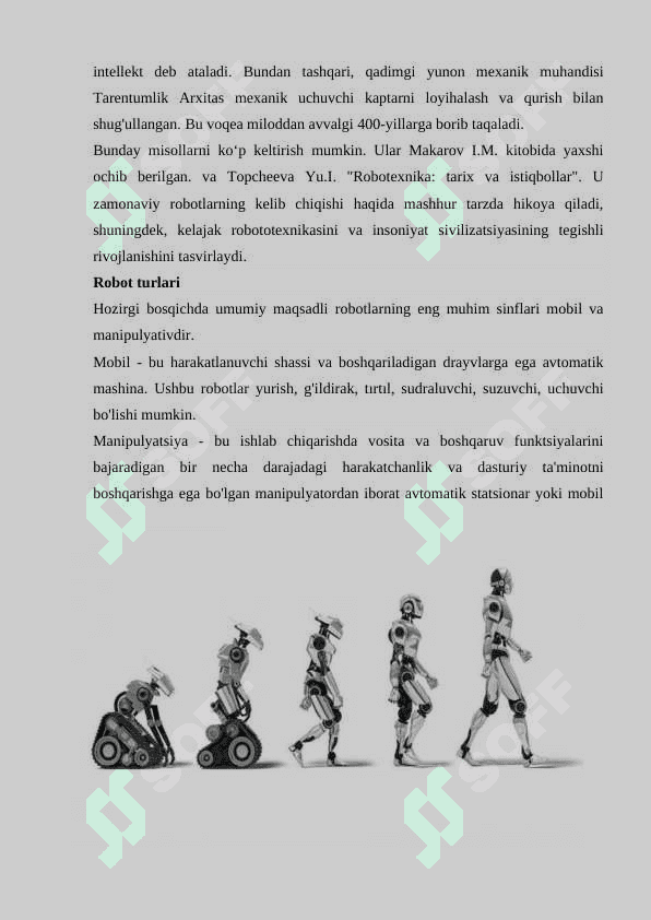 Robototexnika asoslari 6