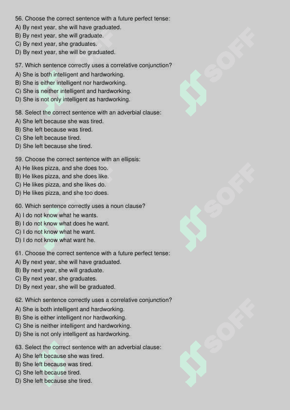 Ingliz tili test 8