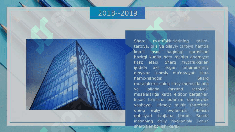 Sharq allomalari asarlarida talim-tarbiya masalalari 4