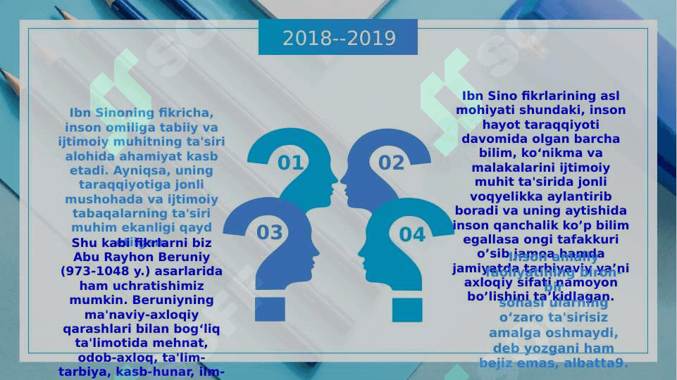 Sharq allomalari asarlarida talim-tarbiya masalalari 8