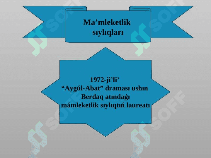 Jolmurza Aymurzaev ómiri hám dóretiwshiligi 5