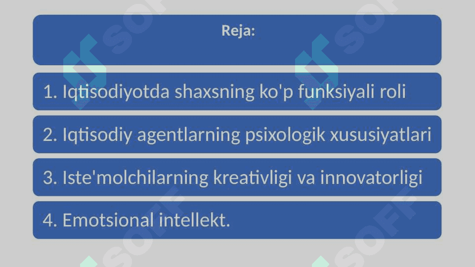 SHAXSNING XULQ ATVOR NAZARIYASI 2