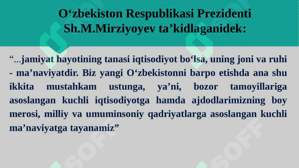 BUYUK O‘TMISHNI, O‘ZLIKNI ANGLASH MOHIYATI 3