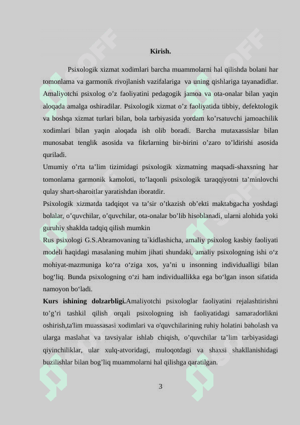 Amaliy psixolog faoliyatida rejalashtirish va uning turlari 3