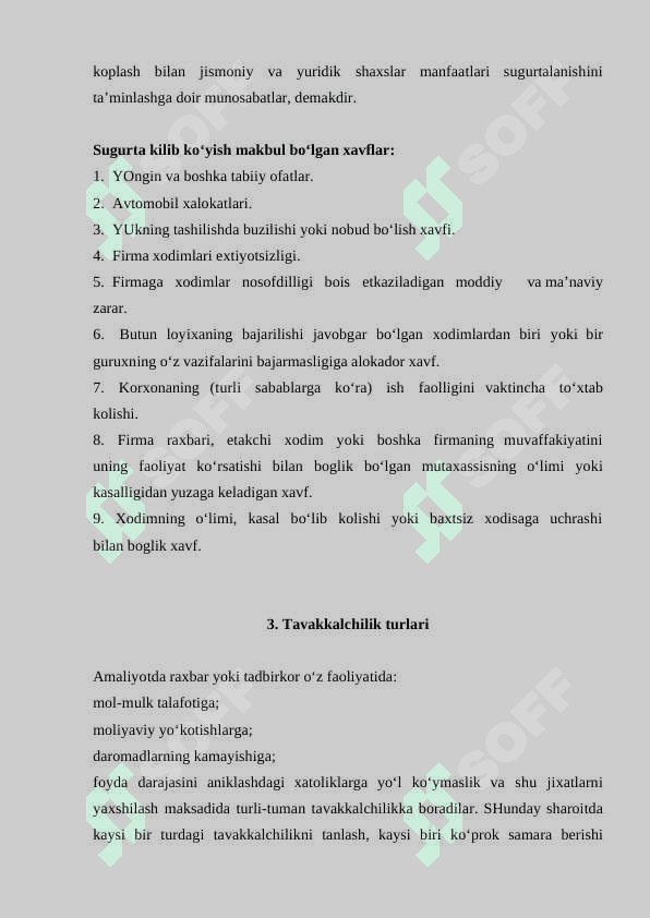 TAVAKKALCHILIKNI BOSHQARISH 4