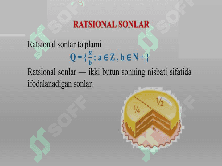 Haqiqiy sonlar irratsional son tushunchasi 3