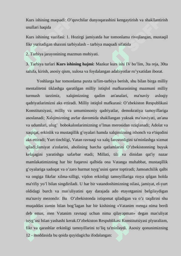 Tarbiya jarayoni.Tarbiya turlari va mеtodlari 4