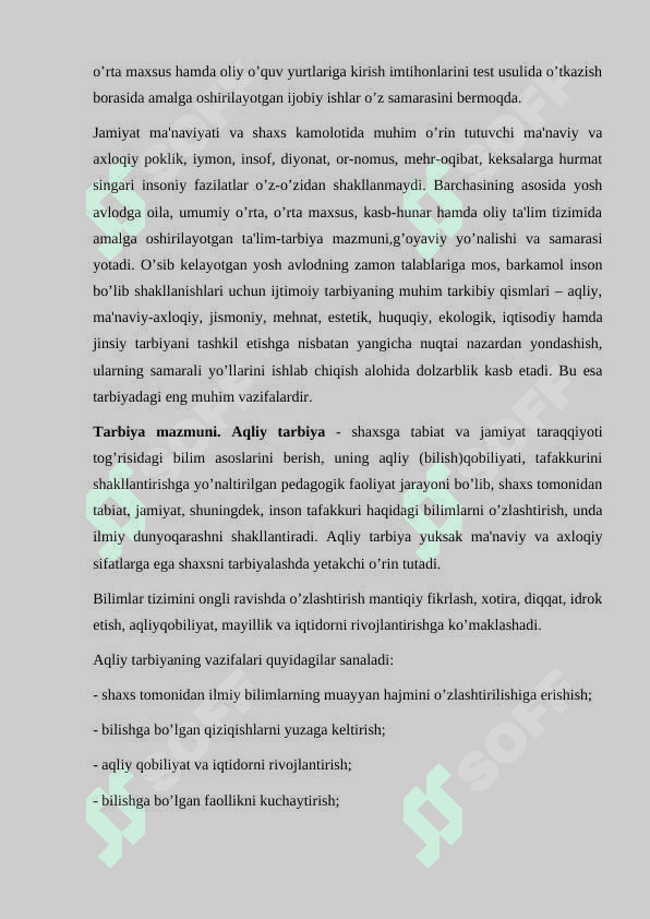 Tarbiya jarayoni.Tarbiya turlari va mеtodlari 8