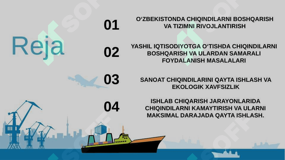 Ishlab chiqarishda chiqindilarni boshqarish va ekologik barqarorlik 2