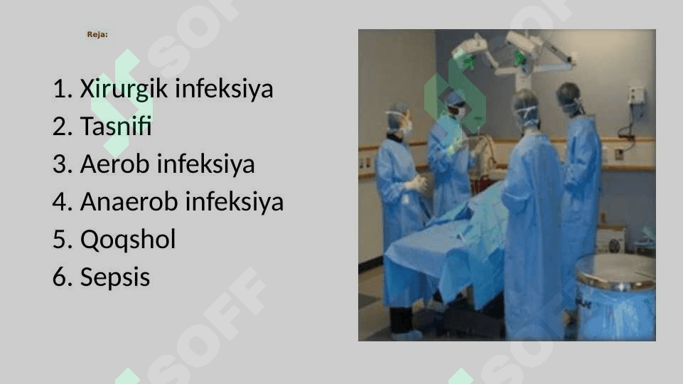 Xirurgik infeksiya 2