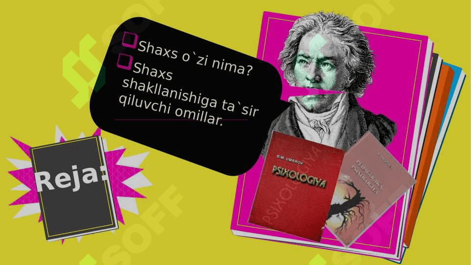Psixologiyada shaxs va uning shakllanishiga ta'sir qiluvchi omillar. 2