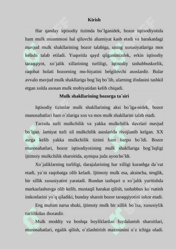 MULK SHAKILLARI VA ULARGA TAVSIFNOMA 2