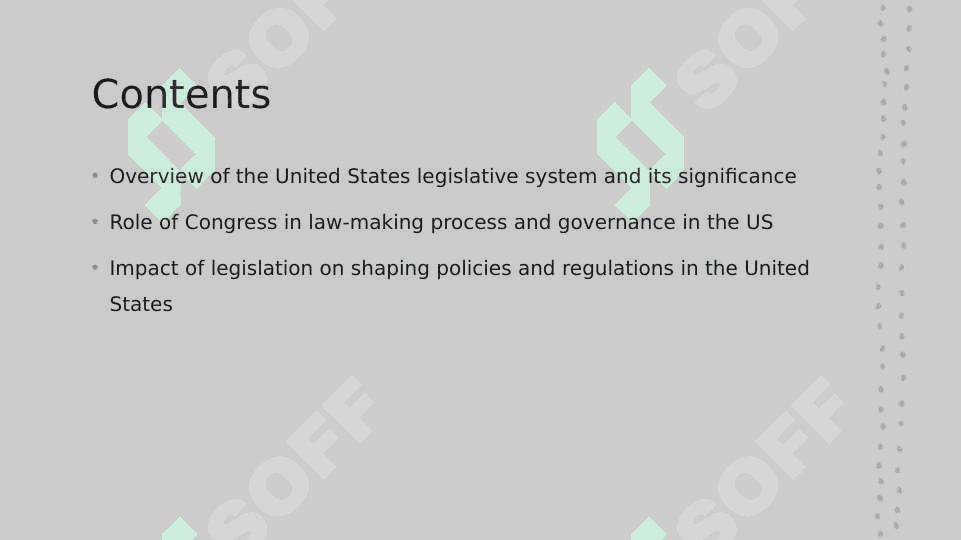Legislative power of USA 2