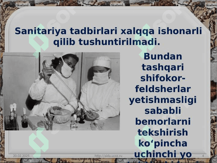 Toshkentda «vabo isyoni» 4