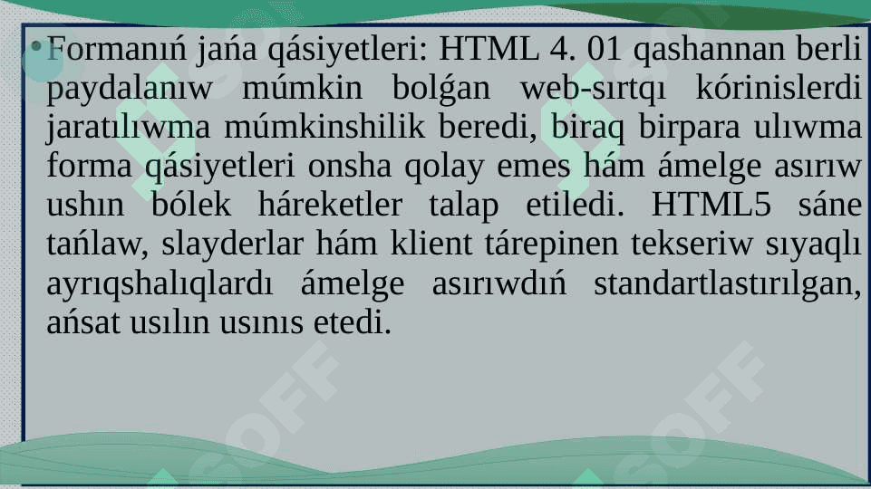 HTML tili 4