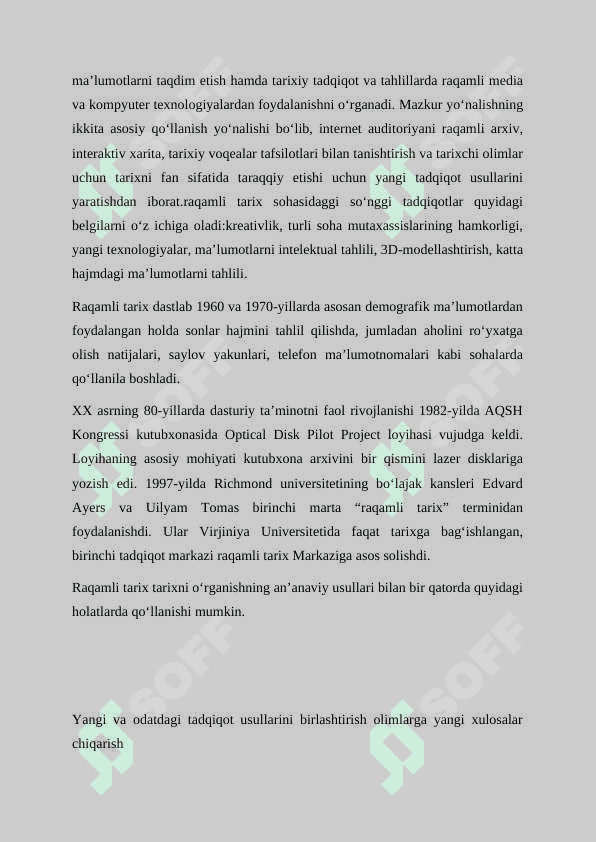 Elektron matn konsepsiyasi. Elektron matn – axborot manbasi 6