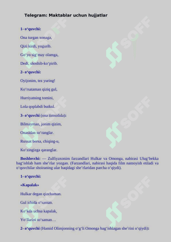 zulfiyaxonim tadbir ssenariysi 3