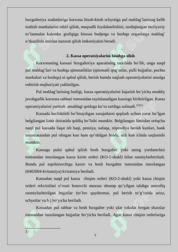 HISOB – KITOB SCHYOTI 7