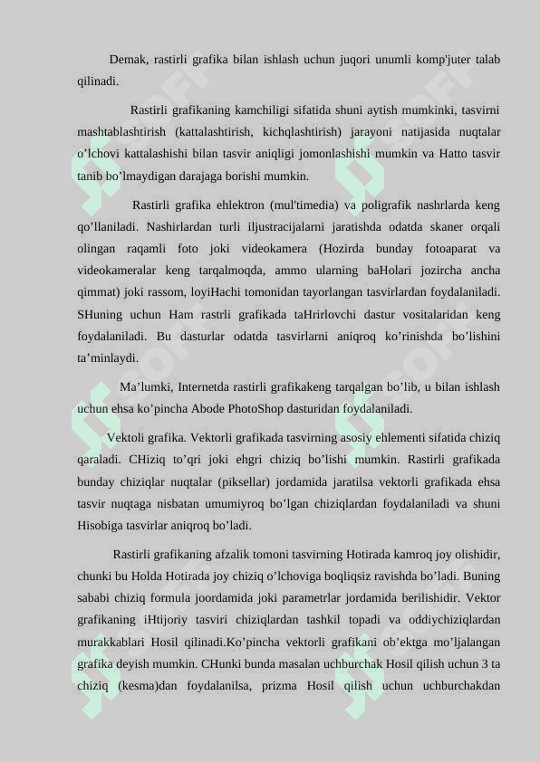 Grafik muharrirlar bilan ishlash 5