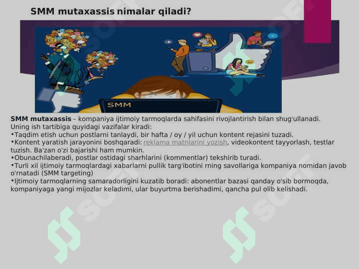 SMM platformalar bilan tanishish. Youtube, google platformalari 3