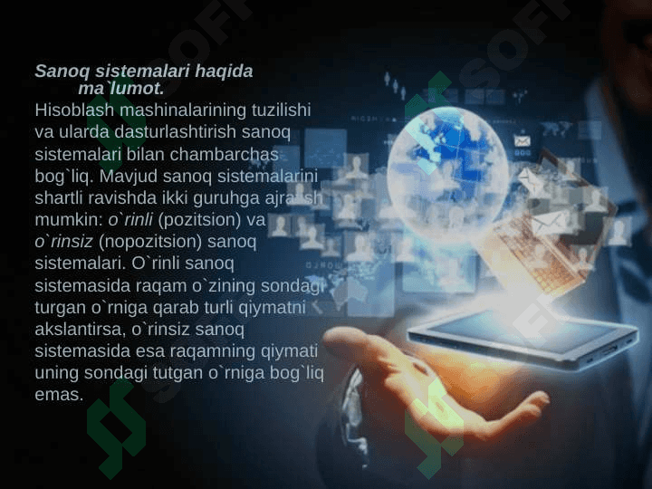 Sanoq sistemasi 2