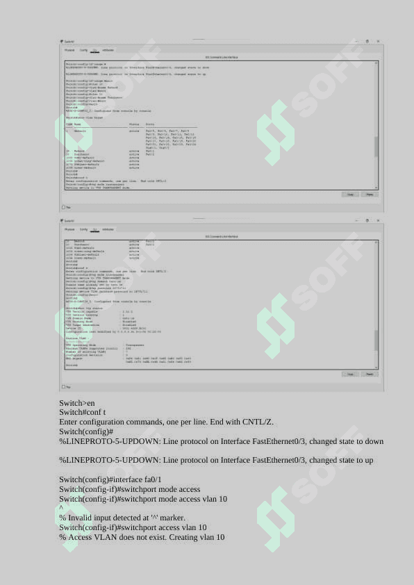 VTP protokolini sozlash. 4