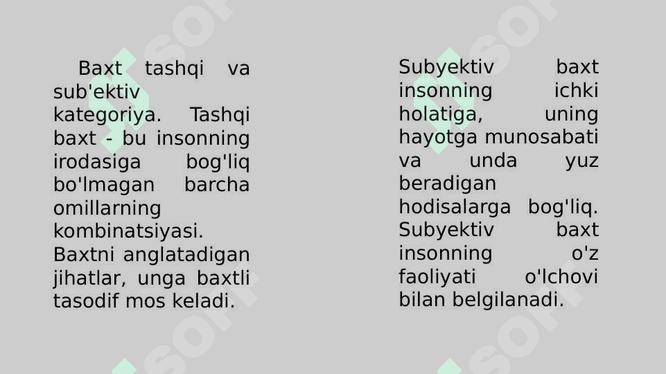 Baxt psixologik muammo sifatida 5