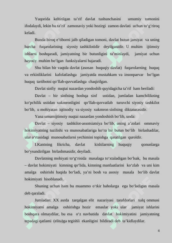 Dasturlash tillarini o’qitish metodikasi K 4