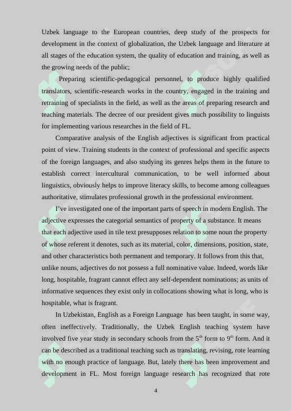 Development of creative abilities in teaching English k 4