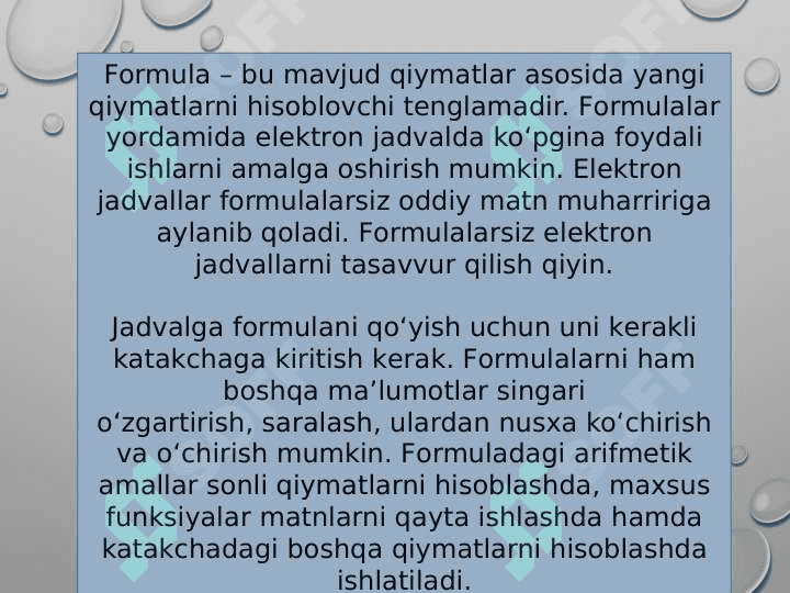 STATISTIK TAHLI MASALALARINI YECHISHDA DASTURLASH IMKONIYATLARI 4