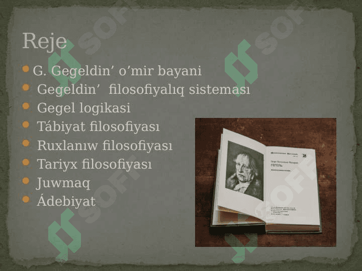 Georga Gegel 2