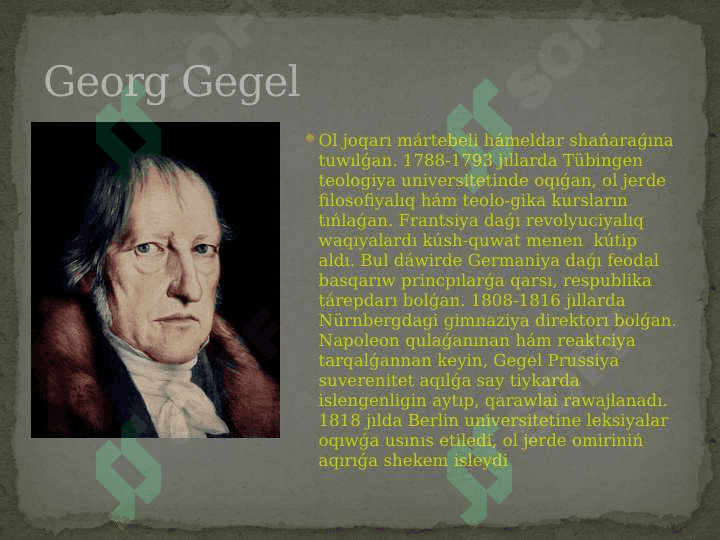 Georga Gegel 3