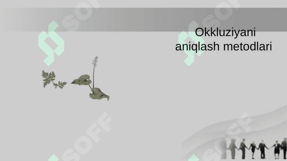 Tishsiz jag’larda okkluziyani aniqlash 2