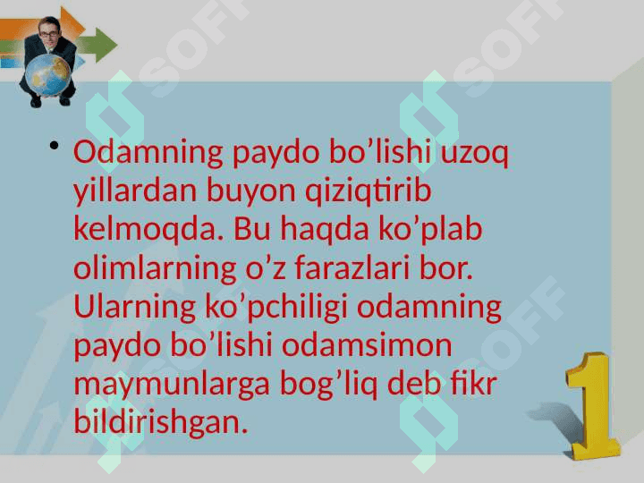 Odam evolyutsiyasi 3