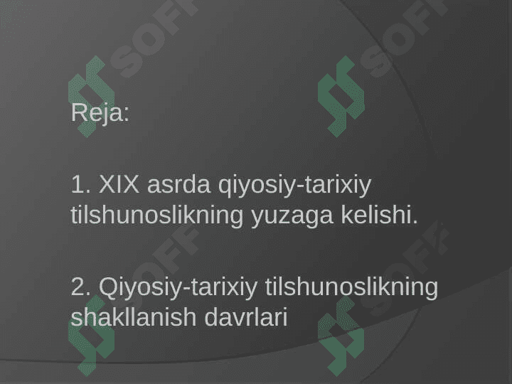 XIX-asrda qiyosiy-tarixiy tilshunoslikning vujudga kelishi 2