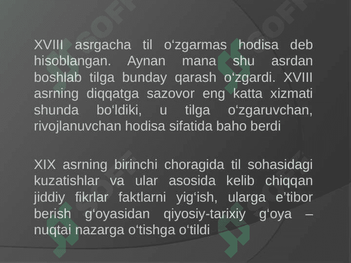 XIX-asrda qiyosiy-tarixiy tilshunoslikning vujudga kelishi 3