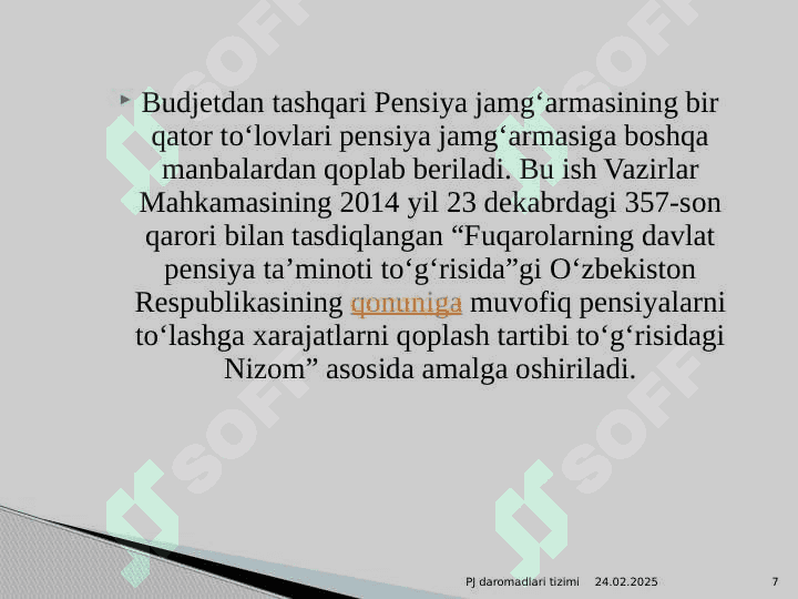 PENSIYA JAMG‘ARMASI DAROMADLARI 7