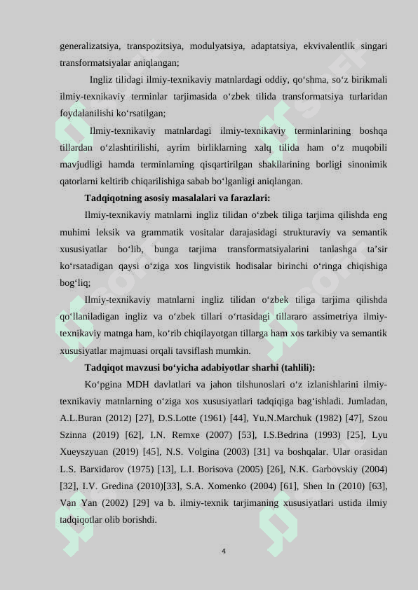 INGLIZ TILIDAN O‘ZBEK TILIGA TARJIMA QILISHDA ILMIY TEXNIKAVIY MATNLARNING STRUKTURAVIY SEMANTIK XUSUSIYATLARI 4
