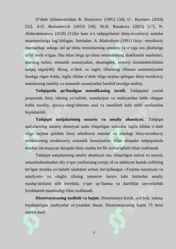 INGLIZ TILIDAN O‘ZBEK TILIGA TARJIMA QILISHDA ILMIY TEXNIKAVIY MATNLARNING STRUKTURAVIY SEMANTIK XUSUSIYATLARI 5