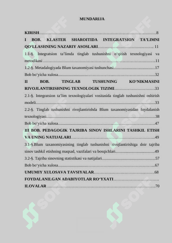 TINGLAB TUSHUNISHNI OSHIRISHDA BLUM TAXANOMIYASINING O‘RNI 2