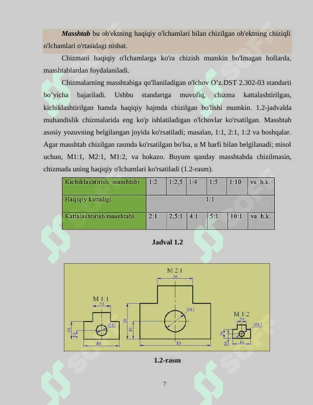 MUHANDISLIK VA KOMPYUTER GRAFIKASI 7