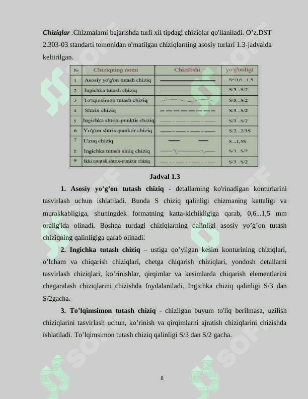 MUHANDISLIK VA KOMPYUTER GRAFIKASI 8
