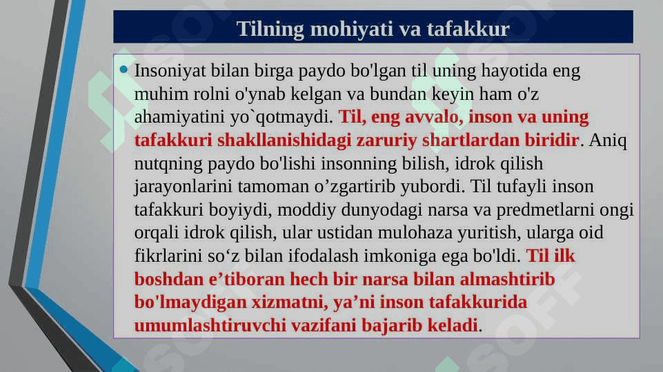 TIL VA TAFAKKUR 8